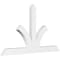 Ekena Millwork Richland Architectural Grade PVC Gable Bracket, 84"W x 49"H x 4"D x 6"F, 14/12 Pitch GBP084X49X0406RIC00 - alternate 1